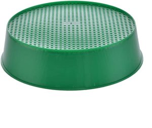 Green Plastic Garden Sieve Riddle Sifter for Compost Stone Gravel Soil - Product Image 2