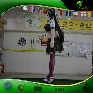 Poupée gonflable japonaise fourchette rose pour fille, avec de gros seins, style Anime, Cosplay - Product Image 6