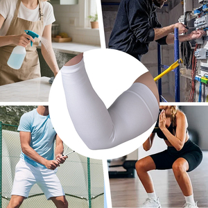 Maniche a Compressione Personalizzate per Linfedema da Donna, Supporto Completo per il <span class=keywords><strong>Braccio</strong></span> per Sollievo dal <span class=keywords><strong>Gonfiore</strong></span>, Miglioramento della Circolazione, Unisex - Product Image 5