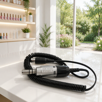 Pièce à main à brosse de type E 35000 tr/min SDE M33ES, micromoteur en acier inoxydable, poignée professionnelle portable pour manucure, STRONG 108E