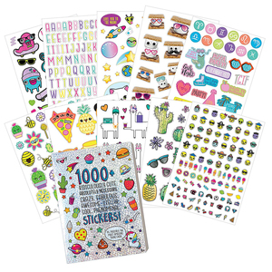 Papier auto-adhésif réutilisable pour enfants, autocollant imprimé, collection, vente en gros - Product Image 1