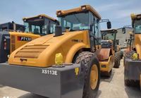 Vente Flash : Compacteur vibrant à tambour unique de 93 kW et 11 tonnes pour travaux de terrassement