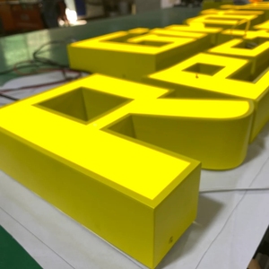 Custom <strong>3D</strong> Outdoor <strong>Wall</strong> Mounted LED Illuminated Logo Sign Acrylic Letter <strong>Lighting</strong> up for Business Office Shop Application - Product Image 1