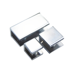 Dcj Glass Shelf Clip 6-12mm Zinc Alloy Modern Simple Durable For <b>Cabinet</b> Partition - Product Image 5