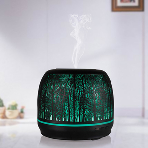 Humidificador y difusor de aceite esencial de 500 ML, bonito difusor de aceite esencial con 7 luces relajantes para el hogar, oficina, habitación, SPA, Yoga - Product Image 5