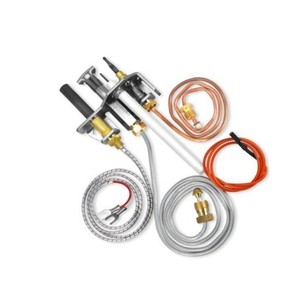 Conjunto de Dirección de Gas Natural 4021-732 de Acero Inoxidable para Calentadores de Chimenea, Instalación Empotrada, Diseño Industrial - Product Image 4