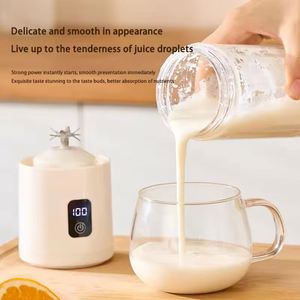<span class=keywords><strong>Mini</strong></span> <span class=keywords><strong>mixeur</strong></span> électrique portable rechargeable pour smoothies aux fruits, idéal pour l'extérieur et la voiture - Product Image 2