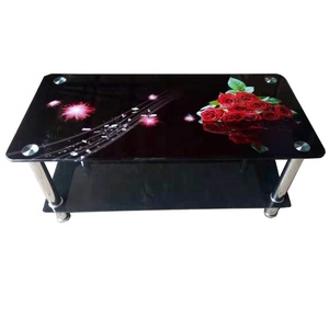 Hot Bán Hiện Đại Đầy Màu Sắc Nàng Tiên Cá Tất Cả Ngựa Glass Center Bàn Cà Phê <span class=keywords><strong>Teapoy</strong></span> - Product Image 1