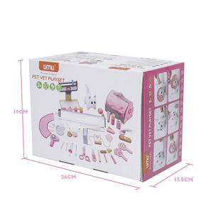 Costume da Dottore Rosa per Animali Domestici, Gioco di Ruolo per Bambini per lo Sviluppo Intelligente, Fisico e Sociale, Allenamento del Pensiero Logico - Product Image 1