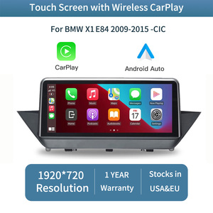 เครื่องเล่นมัลติมีเดียสำหรับรถยนต์ Apple Linux CarPlay แอนดรอยด์ไร้สายสำหรับ X1หน้าจอ BMW E84 CIC ระบบนำทางวิดีโอการเล่นวิทยุในรถยนต์ I DRIVE - Product Image 3