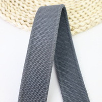 Ruban en toile de 38 mm, sangle en polyester et coton de 2,5 mm d'épaisseur pour ceinture, bricolage, sac, accessoires de couture et laisse pour chien