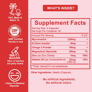Grosir dan OEM Inositol kapsul Multivitamin suplemen bahagia dengan fungsi antioksidan kapsul Vitamin - Product Image 2