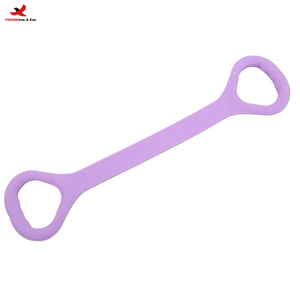 Vente en gros : Bande de résistance élastique pour fitness à domicile et yoga, avec sangle de résistance en forme de 8 pour le dos et les épaules, GZ RTS, commande mixte en vrac - Product Image 1