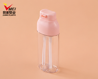 ZhiMei Promotion Bouteille de 200 ml à double pompe sérigraphiée pour deux liquides, idéale pour colorant capillaire, shampoing, nettoyant visage et lotion