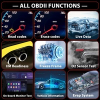 2025 V600 versión completa OBDII herramienta de diagnóstico de coche herramienta de programación electrónica en 10 idiomas sin batería