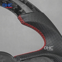 Volant en fibre de carbone forgée brillante pour Dodge Charger Challenger Durango 2015-2025 (pour Sxt/Gt/Rt/Srt) - Entrepôt USA