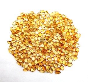 3x5mm Citrine Naturelle Oval Cut Facetted Gemstones Calibrated Loose Beads for Jewelry Making Supplies High Quality Citrine Stone - Product Image 1