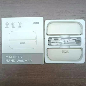 Chauffe-mains électriques 2-en-1 à double paume, magnétiques, à chauffage rapide, de poche, détachables et rechargeables - Product Image 6