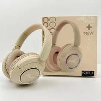 Casque sans fil HZ-BT713, pliable, stéréo, HiFi, pour le sport et la musique, avec micro