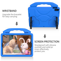 Pour iPad 4 2020 iPad Pro 11 2021 Enfants Couverture Air 2 9.7 2018 EVA Mousse Support Funda pour iPad 8th Génération Cas