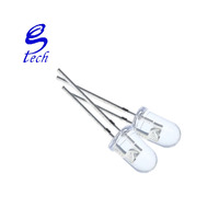 Kit de 100 Diodos Emisores de Luz LED de 5mm, Blanco Cálido, Rojo, Azul, Verde, UV, Naranja, Amarillo, Rosa, Bombillas de Colores, 2V 3V, Surtido de PCB