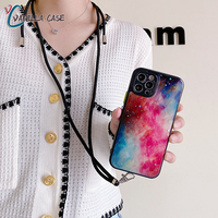 Coque de téléphone portable liquide en TPU écologique pour iPhone 11 12 13 14 17 18 19 Pro Max avec chaîne de cou – Accessoire à bas prix