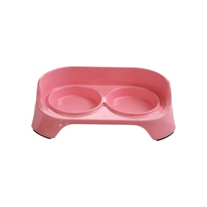 Bol double surélevé anti-renversement pour chat et chien, en acier inoxydable, base antidérapante, pour animaux de compagnie de petite, moyenne et grande taille - Product Image 6