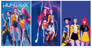 热卖2500设计KPop恶魔猎人动漫3D汽车运动贴纸防水环保模切透镜状定制颜色 - Product Image 6