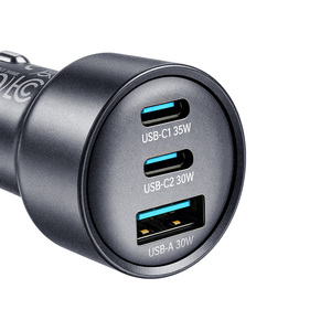 Chargeur de voiture <span class=keywords><strong>Joyroom</strong></span> Type C 3 en 1 ports, chargeur rapide 65 watts - Product Image 5