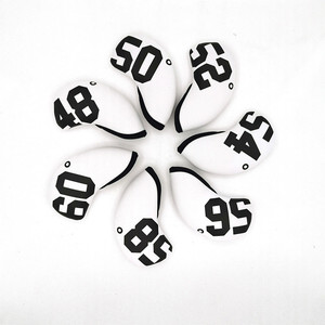 Housse de tête de club de golf en néoprène avec bande élastique, imperméable, motif imprimé, accessoires de golf - Product Image 4