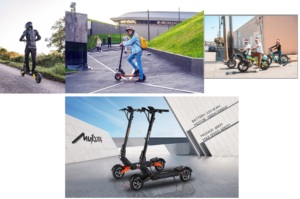 Scooter Eléctrico Plegable de Aluminio, 48V 20Ah, Motor Dual sin Escobillas de 800W, Suspensión Completa, Impermeable, Alcance de 40km, para Adultos - Product Image 5