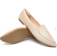 Chaussures plates décontractées imperméables en cuir PU à bout pointu pour femmes, idéales pour le travail et la marche – Fabrication chinoise à prix abordable