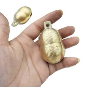 กระดิ่งวัวโลหะทองเหลืองแบบกำหนดเองพร้อมโลโก้เลเซอร์สำหรับกีฬา เกมส์ หรือใช้เป็นเสียงดังดึงดูดความสนใจ - Product Image 1