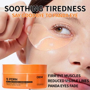 Patchs Hydrogel PDRN OEM <span class=keywords><strong>Anti</strong></span>-<span class=keywords><strong>Cernes</strong></span> Sous les Yeux à la Caféine, Niacinamide, Adénosine et Alpha Arbutine – 60 unités - Product Image 4