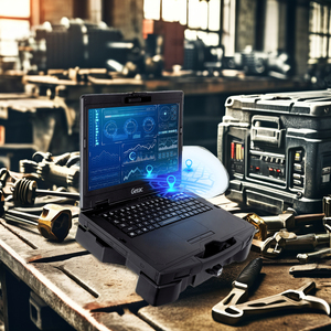Ordinateur portable robuste Getac S410 Business Series avec processeur I7, SSD 256 Go, refroidissement haute performance, 11 Getac S410 Ordinateurs portables robustes professionnels - Product Image 4