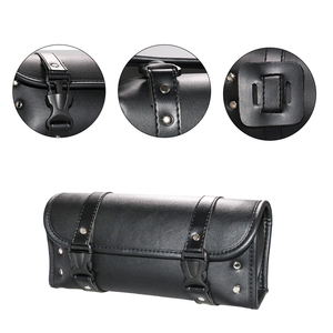 Sac de Réservoir de Carburant Rétro en <span class=keywords><strong>Cuir</strong></span> PU <span class=keywords><strong>pour</strong></span> Accessoires de <span class=keywords><strong>Moto</strong></span>, <span class=keywords><strong>Sacoche</strong></span> de Selle <span class=keywords><strong>pour</strong></span> <span class=keywords><strong>Moto</strong></span> - Product Image 2