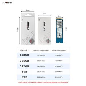 XRISS NVME 128GB 256GB 512GB 1TB 2TB Disque SSD interne NVME M.2 2280 haute vitesse, disque dur interne pour ordinateur portable - Product Image 6
