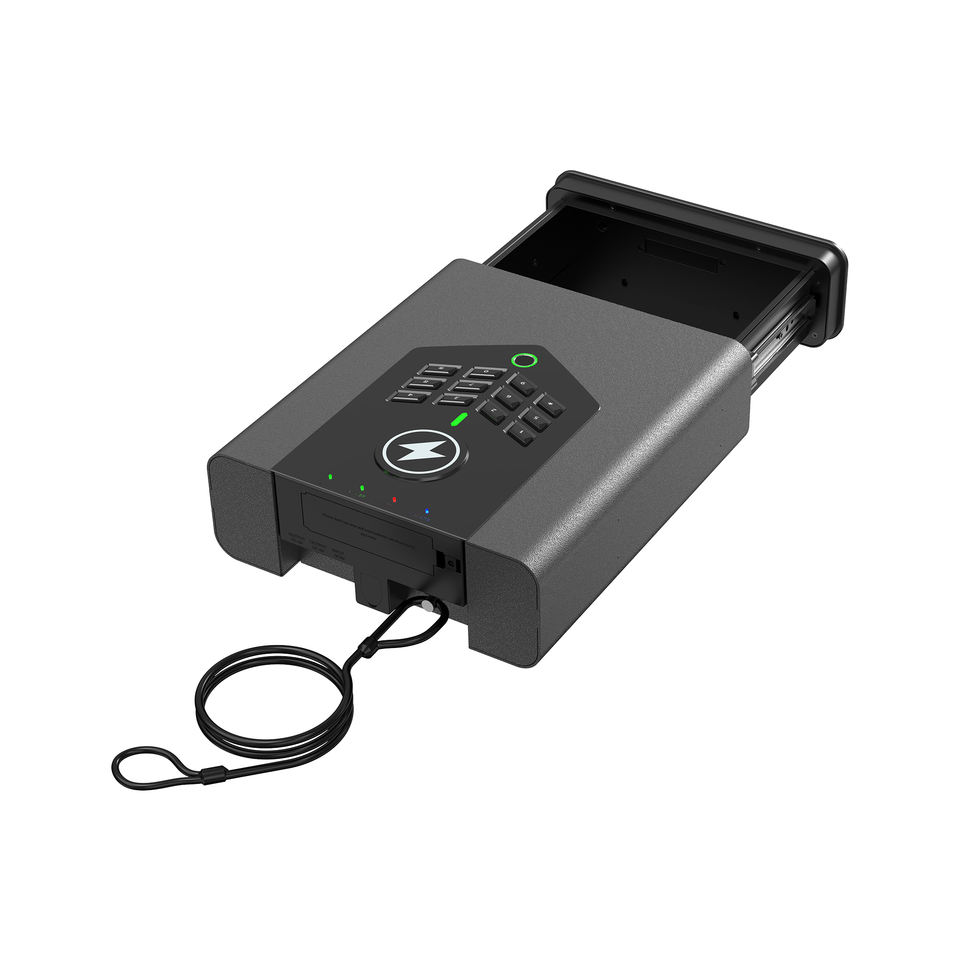 Biometric Smart Gun Safe Fingerprint Security Box with Fast Access and ...