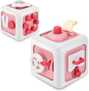 Jouet interactif EPT Whack a Mole avec volant pour tout-petits, boîte éducative Montessori, plateau d'activités, <span class=keywords><strong>cube</strong></span> d'activités - Product Image 1