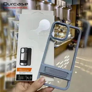 Original Quality Transparent Neo Brand Mobile Phone Bags Case For i Phone 14 Pro For iPhone 15Pro Max 11 12/12Pro Stand Cover