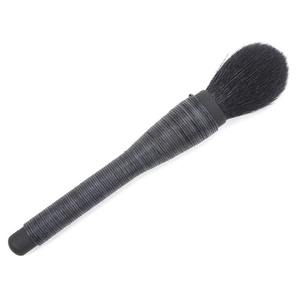 Pinceau de maquillage professionnel HQ à poils de chèvre et manche en rotin, pour fard à joues, fond de teint, correcteur et gloss à lèvres, en lot mixte à prix réduit - Product Image 2