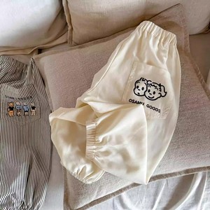 Pantalones Deportivos para Niños con Estampado de Anime Osamu, Pantalones Casuales para Niñas con Bolsillos de Parche Multicolor, Ropa de Estar por Casa para Niños - Product Image 5