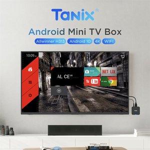 Boîtier Smart TV <span class=keywords><strong>Android</strong></span> 10 TX1 Allwinner H313 en gros, 4K Quad Core 1 Go+8 Go 2 Go+16 Go, WiFi 2.4G, pour le divertissement en streaming - Product Image 3
