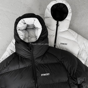 Custom Manufacturers Streetwear Hooded Bubble Puffy Nylon <b>Jackets</b> Winter Outdoor Wear Reversible Waterproof Puffer Down <b>Jackets</b> - Product Image 4