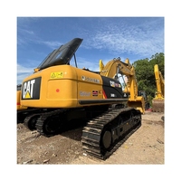 Excavadora Hidráulica Usada CAT 340D2L de 40 Toneladas, Excavadora de Orugas Mediana-Grande CAT 340D2L, Excelente Caja de Cambios, Bomba y Rodamientos, Precio Más Bajo, Económica