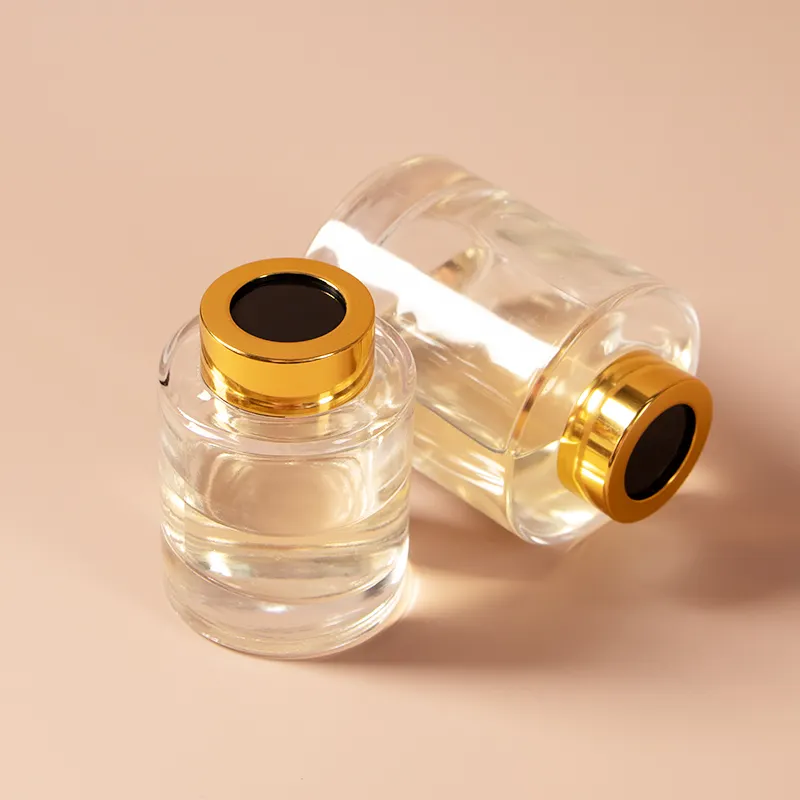 100 ml premium alta qualidade redonda ombro vazio aroma óleo reed garrafas difusor fornecedor