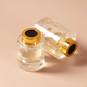 100 ml premium yüksek kalite yuvarlak omuz boş aroma yağı kamış difüzör şişeleri tedarikçisi