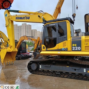 รถขุดไฮดรอลิกตีนตะขาบ KOMATSU PC220 PC360-8 PC200-8 มือสอง ได้รับการรับรองมาตรฐาน CE สำหรับงานขุดดิน เครื่องจักรกลหนักสำหรับงานก่อสร้าง - Product Image 3