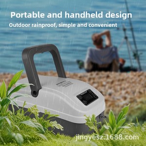 Pompe à air oxygénante portable rechargeable haute capacité pour le transport de fruits de mer vivants, la pêche en extérieur et les <span class=keywords><strong>aquariums</strong></span> - Product Image 4
