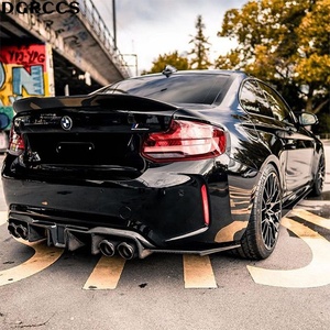 Aileron arrière en fibre de carbone forgée style DA non perforé pour BMW Série 2 F22 Coupé/F23 Cabriolet/M2 F87 2014-2020 - Product Image 6